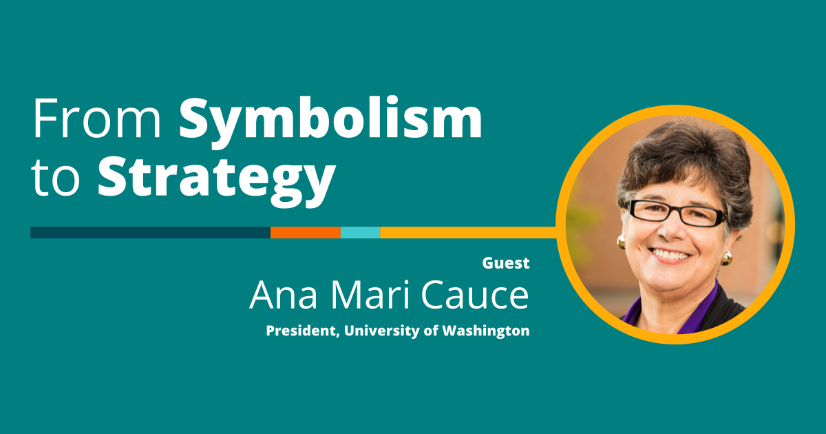 Ana Mari Cauce, The Innovating Together Podcast