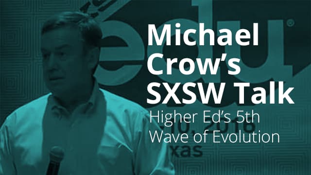 Michael Crow SXSW