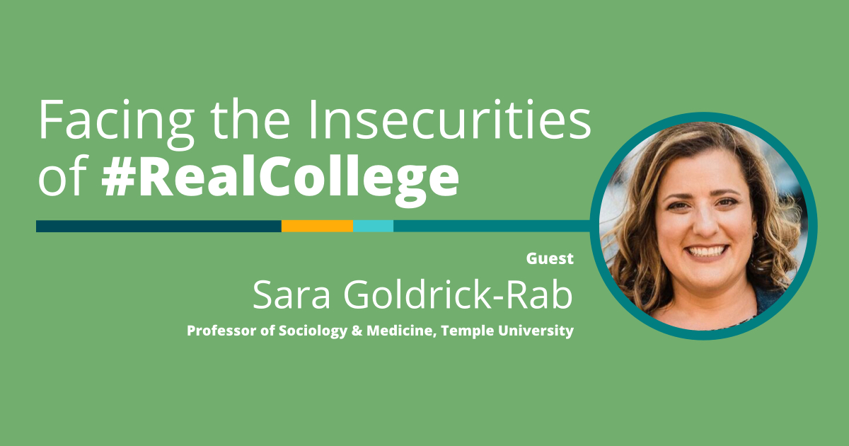 Sara Goldrick-Rab, The Innovating Together Podcast