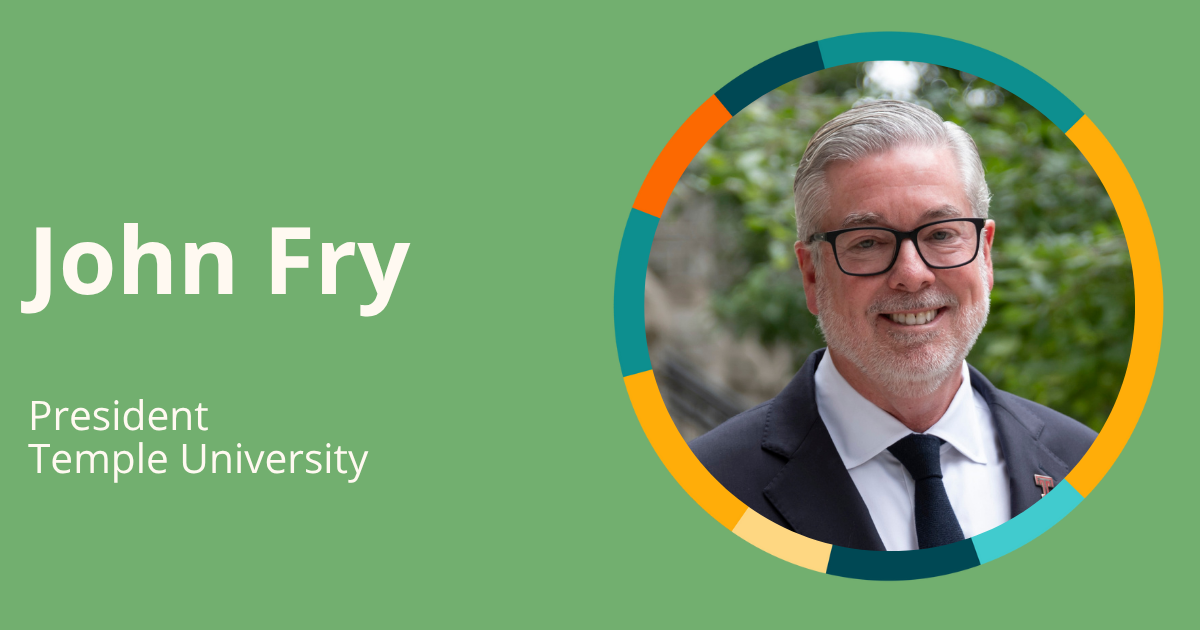 John Fry, President at Temple University