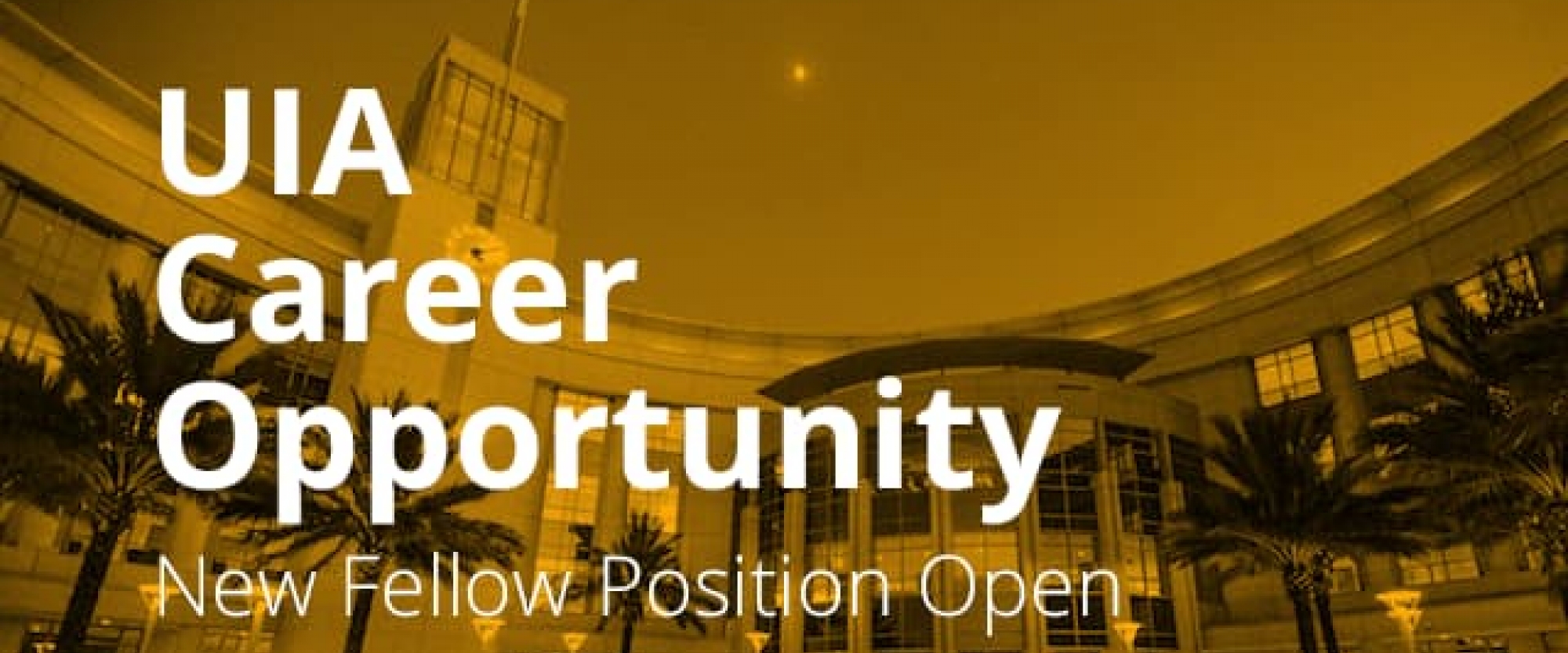 New Career Opportunity with the UIA