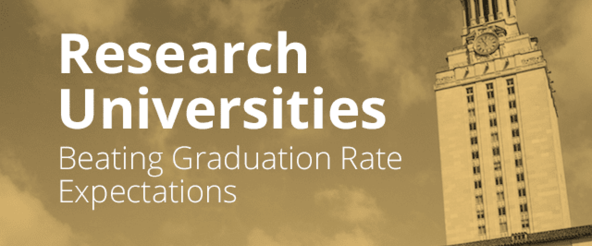 Research Universities Beating Graduation Rate Expectations as Foundations Double Down on Alliance