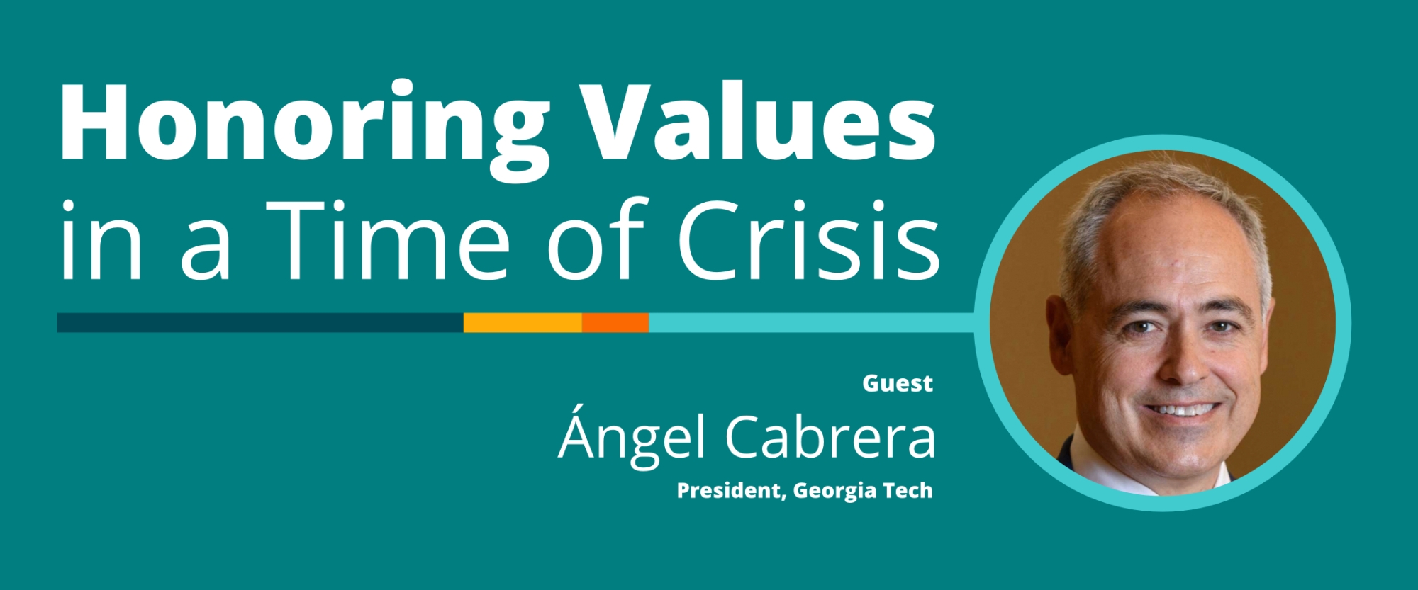 Honoring Values in a Time of Crisis