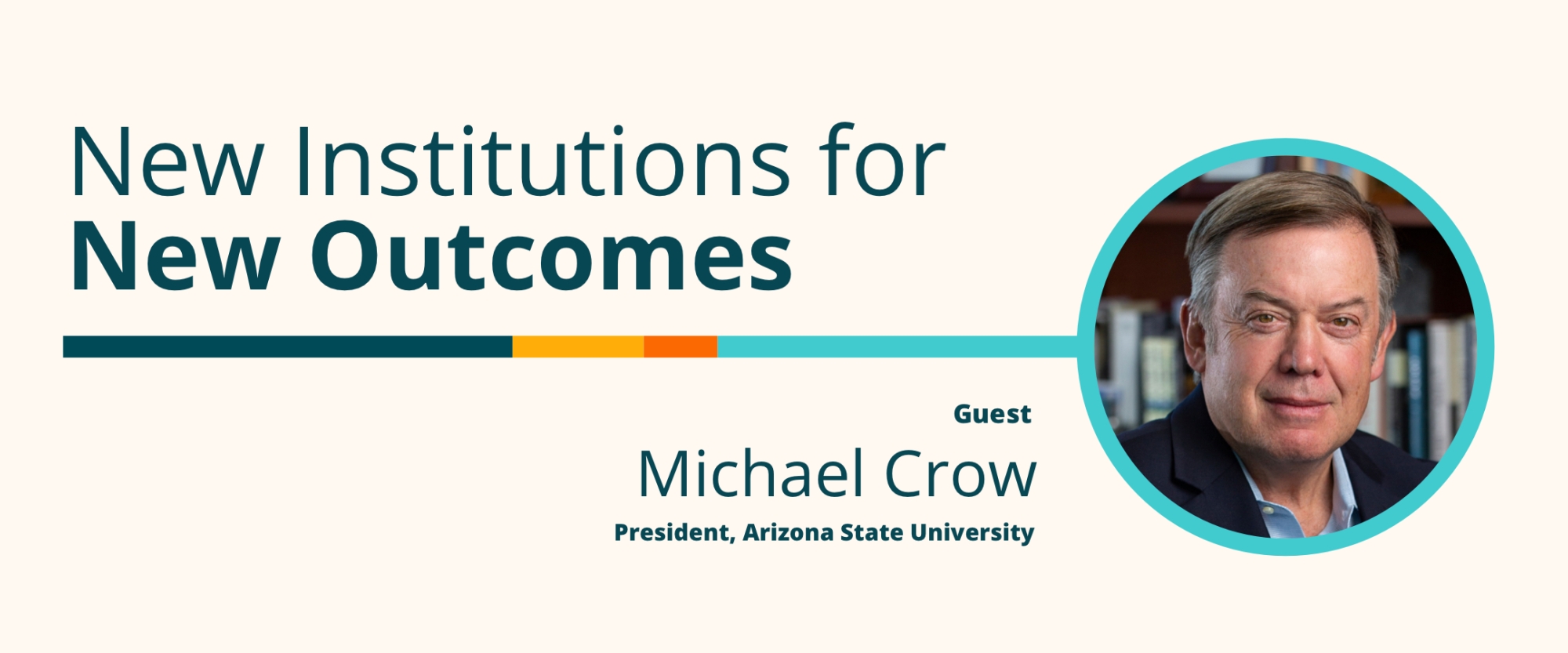 New Institutions for New Outcomes 