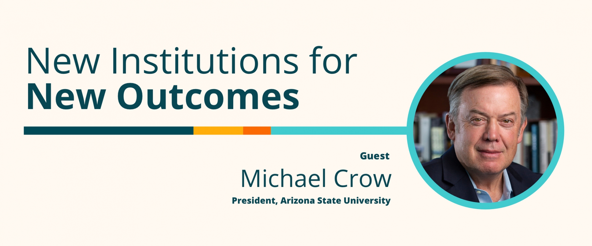 New Institutions for New Outcomes 