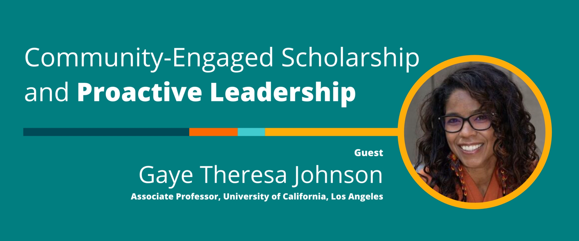 Community-Engaged Scholarship and Proactive Leadership