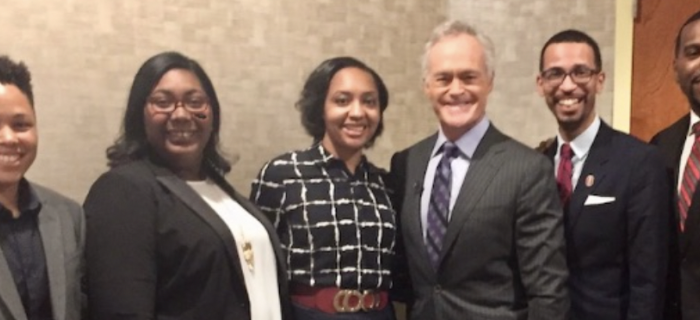UIA Fellows meeting with Scott Pelley when we were featured on  60 minutes.